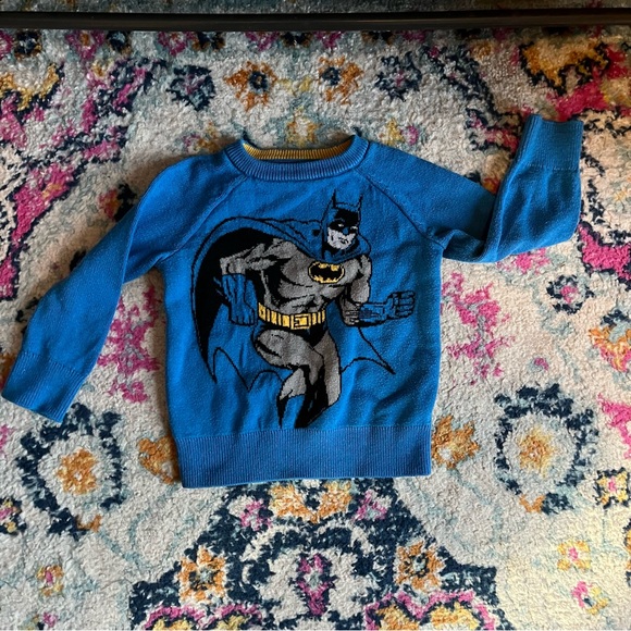 Baby Gap + Junk Food Batman Sweater size 2T - Picture 1 of 6